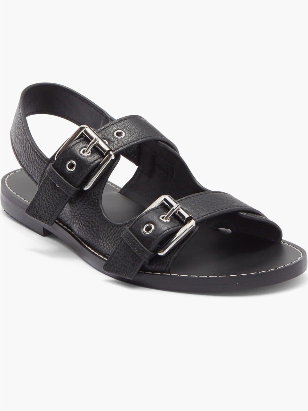 🆕 Madewell Indie Buckle Leather Sandal Size 9